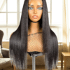 natural straight 20 inch human hair wig – 200% density | customized | 100% human hair | 250g