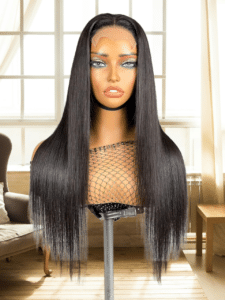 Natural Straight 20-Inch Wig