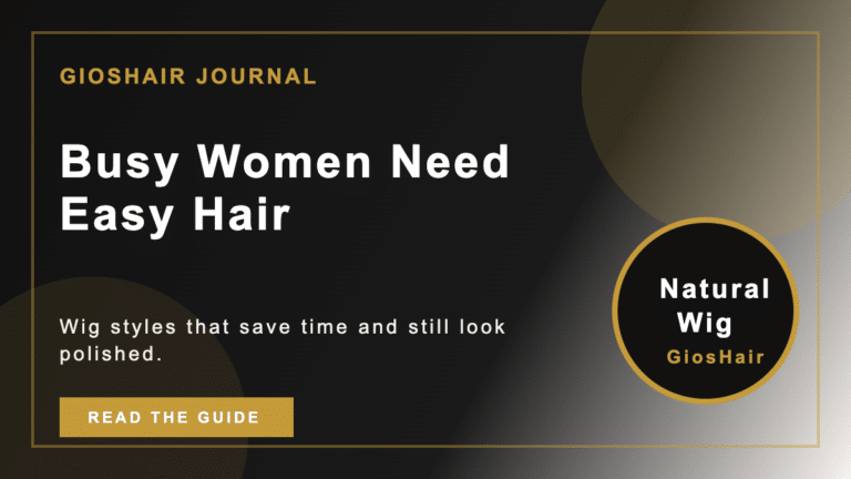 Busy Women Need Easy Hair
