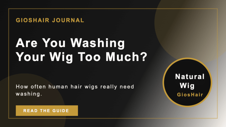 Are You Washing Your Wig Too Much?