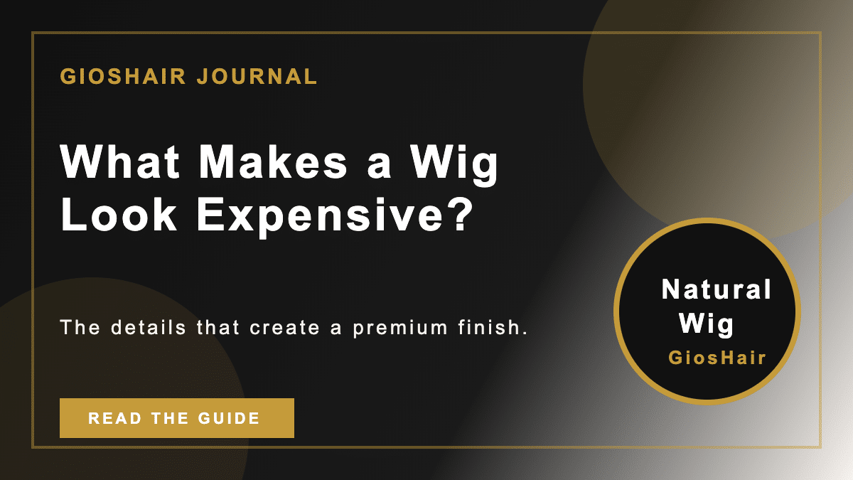 What Makes a Wig Look Expensive?